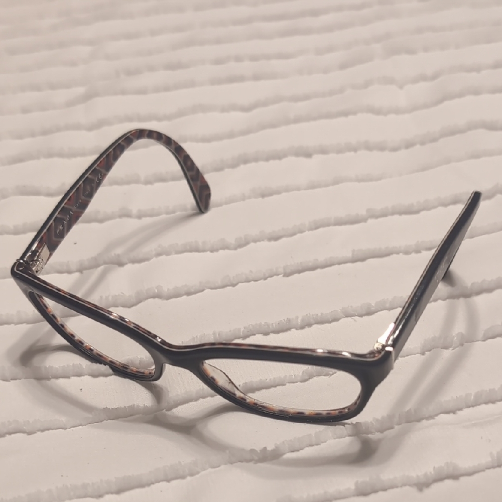 Prada Brown Cat-Eye Glasses